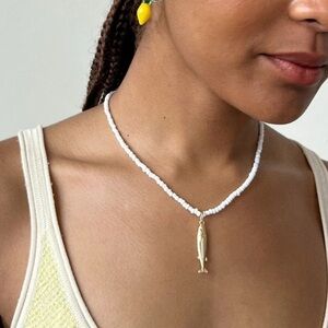 Lisa Says Gah Anchovy Necklace